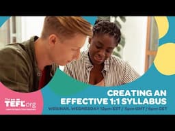 Creating an effective 1:1 syllabus