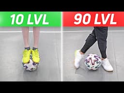 TUTORIAL FOR KIDS how to do a difficult trick | Football Freestyle Panna