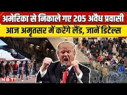 Indian Illigal Immigrants Deport: America से डिपोर्ट भारतीयों का प्लेन Amritsar में होगा लैंड | NBT