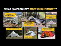 How to Choose Backpacking Gear (Shelter Case Studies)