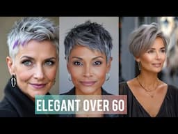 Stunning Short Hair Styles for Women over 60+ | Age-Defying Looks