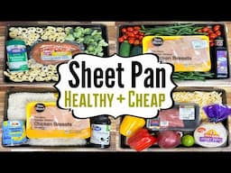 Affordable & Delicious EASY Sheet Pan Dinners | Healthy, Budget-Friendly Recipes | Julia Pacheco