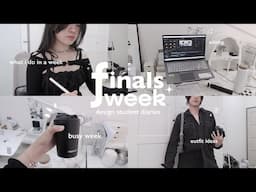 realistic life of a design student ☁️finals week, what i do, busy week, outfit ideas ft. ZALORA