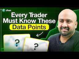 Become A Better Trader With These Data Points | Data Points for Traders | Dhan