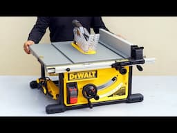 DeWALT DWE7492 Table Saw Unboxing and Test