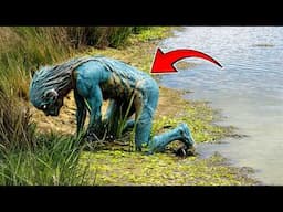 This Man's Camera Caught Some Creature Crawling Out Of The Swamp!