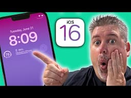 Apples iOS16 has some NEW features you might actually use !!