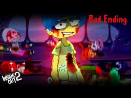 ✨ | Joy Went Insane…. She Lost Control - Part 2 | BAD ENDING | Outside In | Inside Out 2 | Gacha