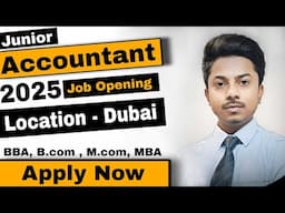 Accountant job in Dubai | Accountant job 2025 || #Accountant #dubai