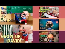 5 David book series Read Aloud with custom David doll