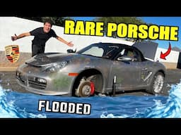 I Bought a RARE Hurricane FLOODED Porsche RS60 Spyder at Salvage Auction!