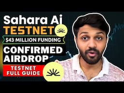 Sahara Ai Legends Testnet - Confirmed Airdrop 🪂 | $43 Million Funding 💰 | Free to Join ✔️