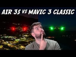 DJI AIR 3S vs. DJI MAVIC 3 CLASSIC IN LOW LIGHT | Testing how these cameras compare in the dark...