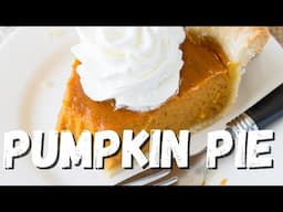 World's Best Pumpkin Pie Recipe!!