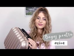 CE IAU CU MINE IN CALATORIE ? BAGAJ PENTRU AVION | Pack with me | AndreaStyles