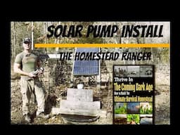 solar pump installation