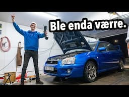 Prøver å Fikse Den Nye Bilen! Går ikke Etter Planen...Subaru Impreza WRX