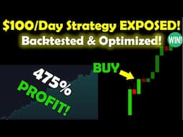 The $100/Day 3-Bar Pattern Strategy – Backtested and Optimized! (475% Profit On US30!)