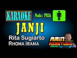 JANJI Rita Sugiarto KARAOKE Nada PRIA