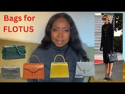 Handbags for Melania Trump | Hermès, Celine, Valextra, Colombo, Joseph Duclos | Anesu Sagonda