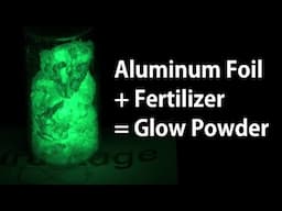 Make Glow in the Dark Powder - The Science