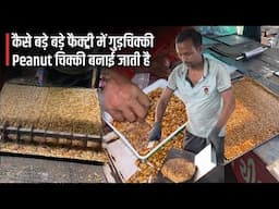 Gujrat Ki  Famous Peanut Chikki/Gud Paapdi Kaise Banai Jaati hai ? Making of Peanut Chikki