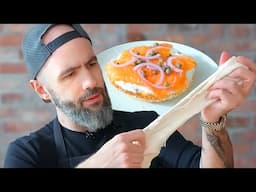 Can Babish Beat NYC Bagels and Lox? (Blind Taste Test)