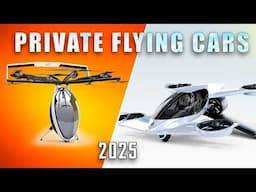 TOP 5 Personal eVTOL Flying Cars 2025