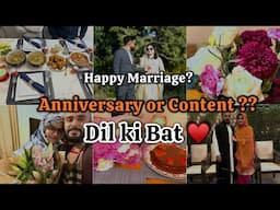 Four Years Of Marriag | No Celebration No Happiness   #dilkibat