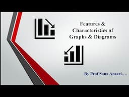 FEATURES & CHARACTERISTICS OF GRAPHS AND DIAGRAMS|GRAPHS|DIAGRAMS @ProfSanaAnsari