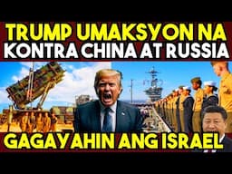 LAGOT NA! AMERICA GAGAYAHIN ang ISRAEL KONTRA CHINA at RUSSIA