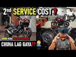 HONDA NX500: HOW MUCH DID I PAY FOR SECOND SERVICE? FEELING BAD !! #honda #nx500 🔥💔🤦‍♂️😞