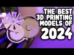 The Best 3D Models of 2024 - 58 Incredible 3D Prints Printed on Elegoo 3D Printers!