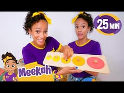 Meekah Plays with Colorful Toys | BEST OF MEEKAH! | Learn Colors and Science with Blippi!