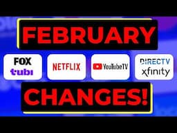 Big Streaming TV Changes for February 2025!