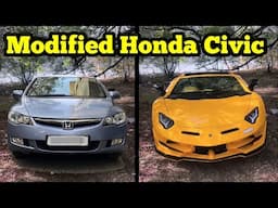 Honda Civic Modified into Lamborghini | New Project | MAGNETO11