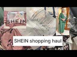 SHEIN shopping haul, sheglam products, unboxing SHEIN items, big shopping haul