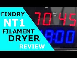 The BEST Filament Dryer just dropped! Fixdry Dual NT1 Review!