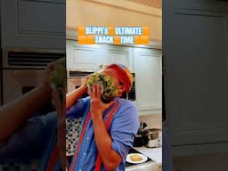 Blippi's Ultimate YUMMY Snack Time! What's your favorite food? #blippi #shorts