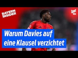 FC Bayern wischt Ausstiegsklausel für Alphonso Davies vom Tisch | Bayern Insider