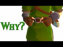 Why Does Link Wear Green?