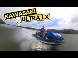 Jet Ski TOP SPEED - Kawasaki Ultra LX Speed Test #SHORTS