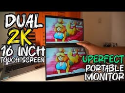 UPERFECT  16" dual 2K Touchscreen Portable Gaming Monitor | 2 Months Later Review