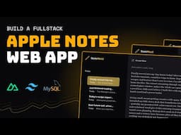 Build a Full Stack Apple Notes Web App with Auth & Nuxt 3