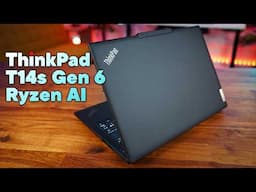 Lenovo Thinkpad T14s Gen 6 Ryzen AI Pro Review - This ultrabook can do it all!