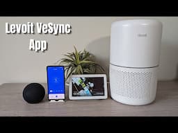 Levoit Air Purifier VeSync app - Google Home, Alexa