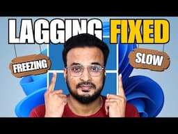 FIX Windows 11 LAGGING and SLOW PROBLEM (NEW) 2025