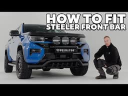 How To Fit A 2023+ VW Amarok Steeler Spoiler Bar with Axle Bars