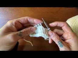 Knitting Tutorial: Right Lifted Increase (RLI)