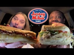 Tasting the 2 NEWEST Jersey Mikes Subs! [Food Review]